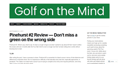 Desktop Screenshot of golfonthemind.com